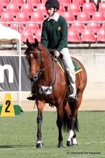 Abbey and Chick Chat at Sydney Royal 2013