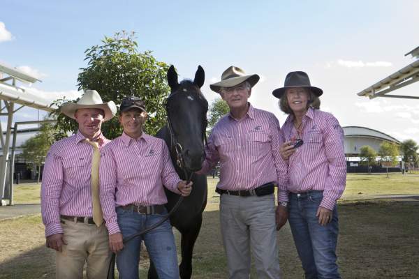 Posh and her minders