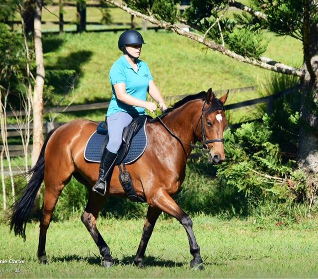 Out in beautiful landscape