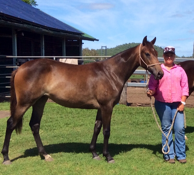 Annabelle Glasser with Glencoe Malala