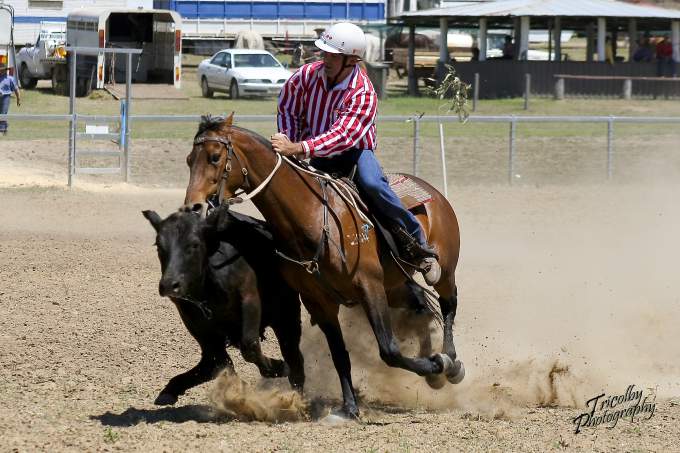 Lachlan riding Abstract