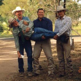 The Glasser family - Alister, Michael, Lachlan & Max